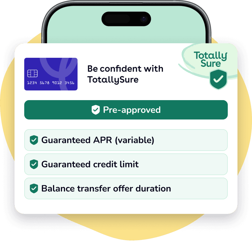 TotallySure offers on TotallyMoney